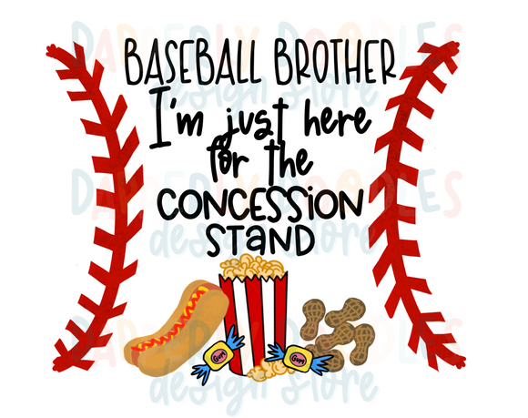 Baseball Brother Concession Stand