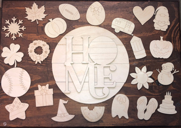 HOME - Interchangeable set