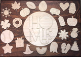HOME - Interchangeable set